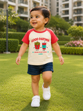 AMIONE Baby Girls Toddler Tshirt – Pure Cotton Round Neck Good Partner Summer Soft Breathable & Comfortable Casual Wear Top