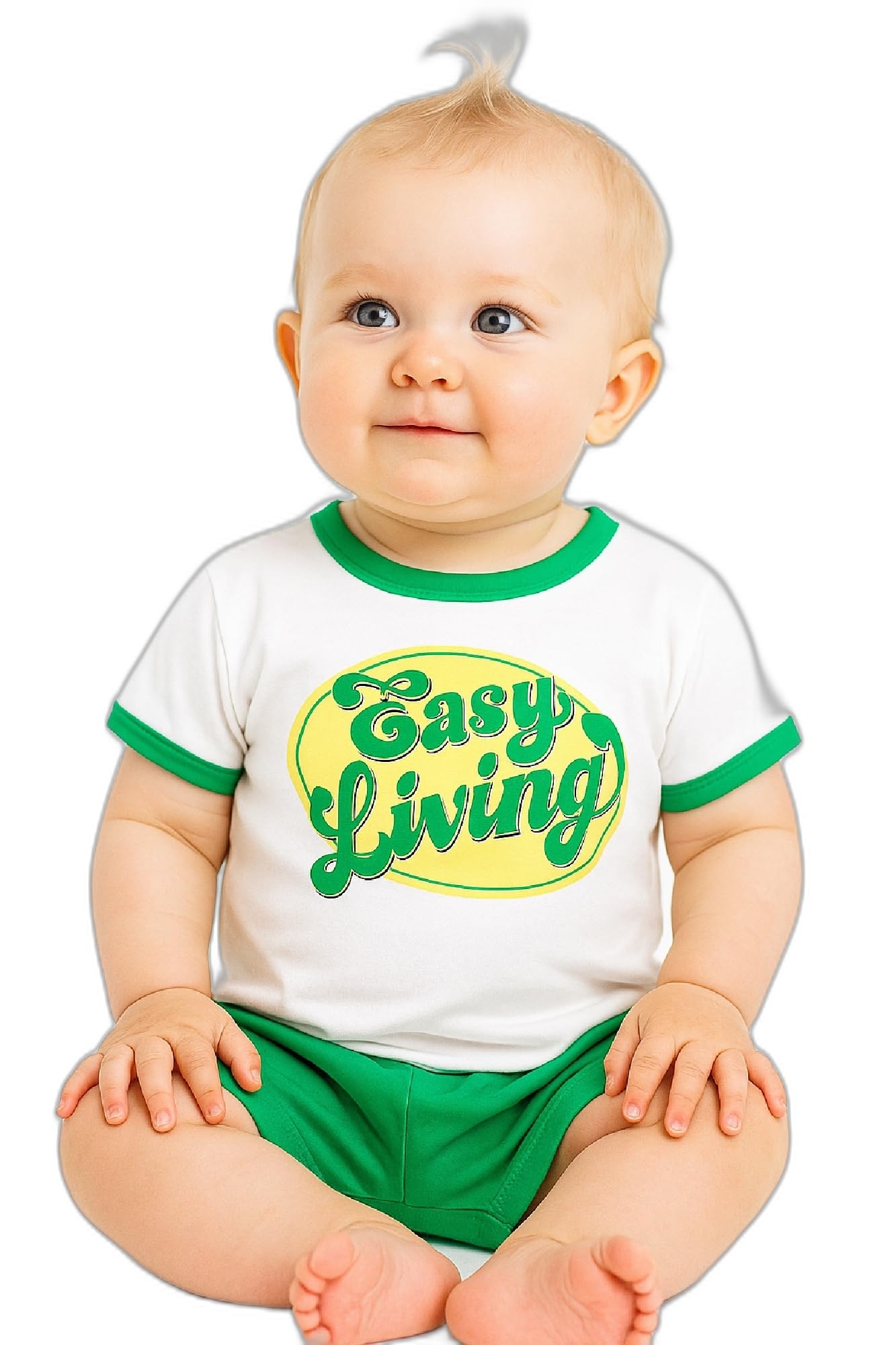 AMIONE Baby Girls Toddler Tshirt – Pure Cotton Round Neck Easy Living Summer Soft Breathable & Comfortable Casual Wear Top